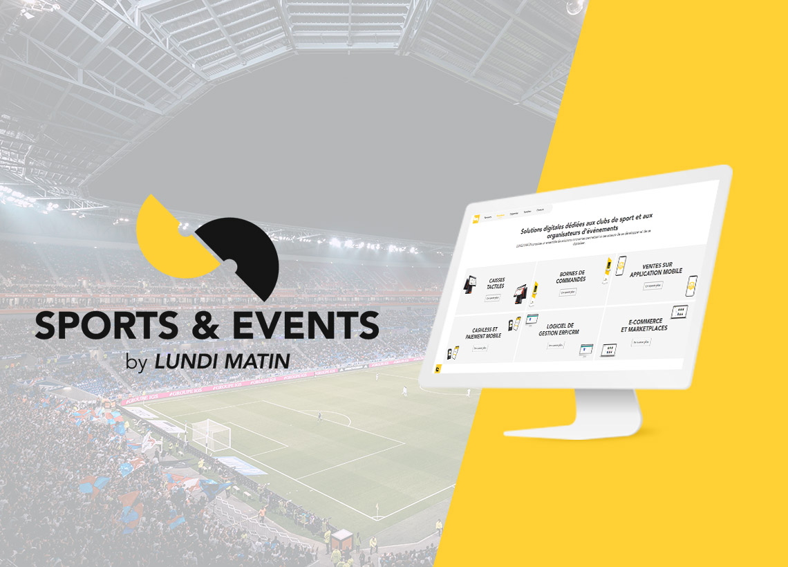 Lancement site sport et événementiel